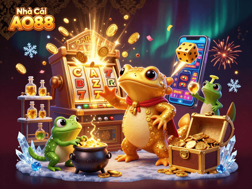 Spin the reels at Nhà Cái AO88 with golden adventures and exciting jackpots!
