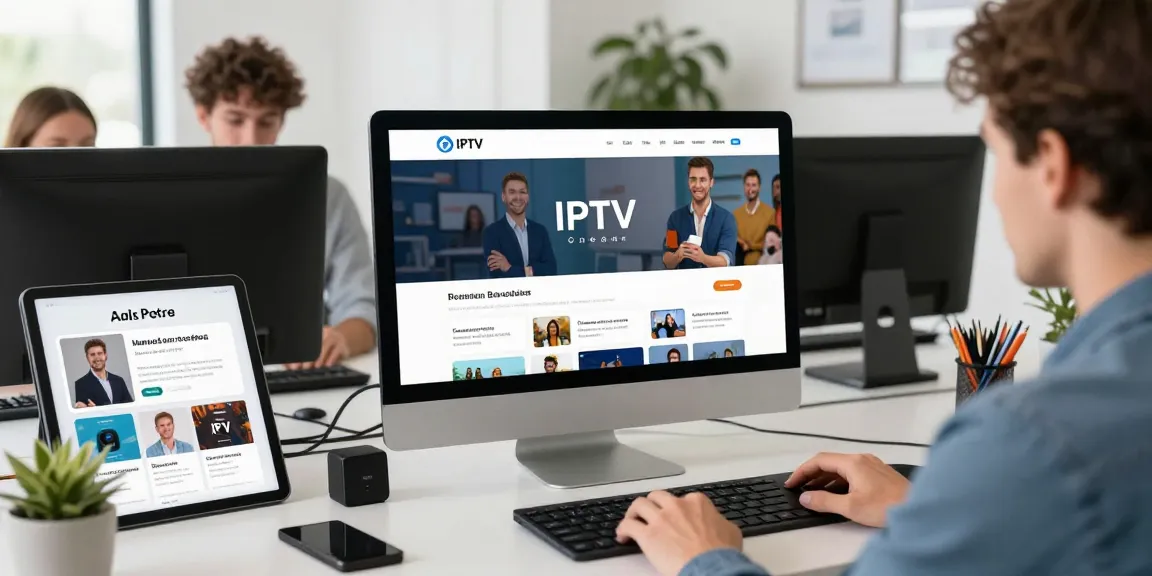 Local IPTV reseller showcasing their professional panel setup and trusted service.
