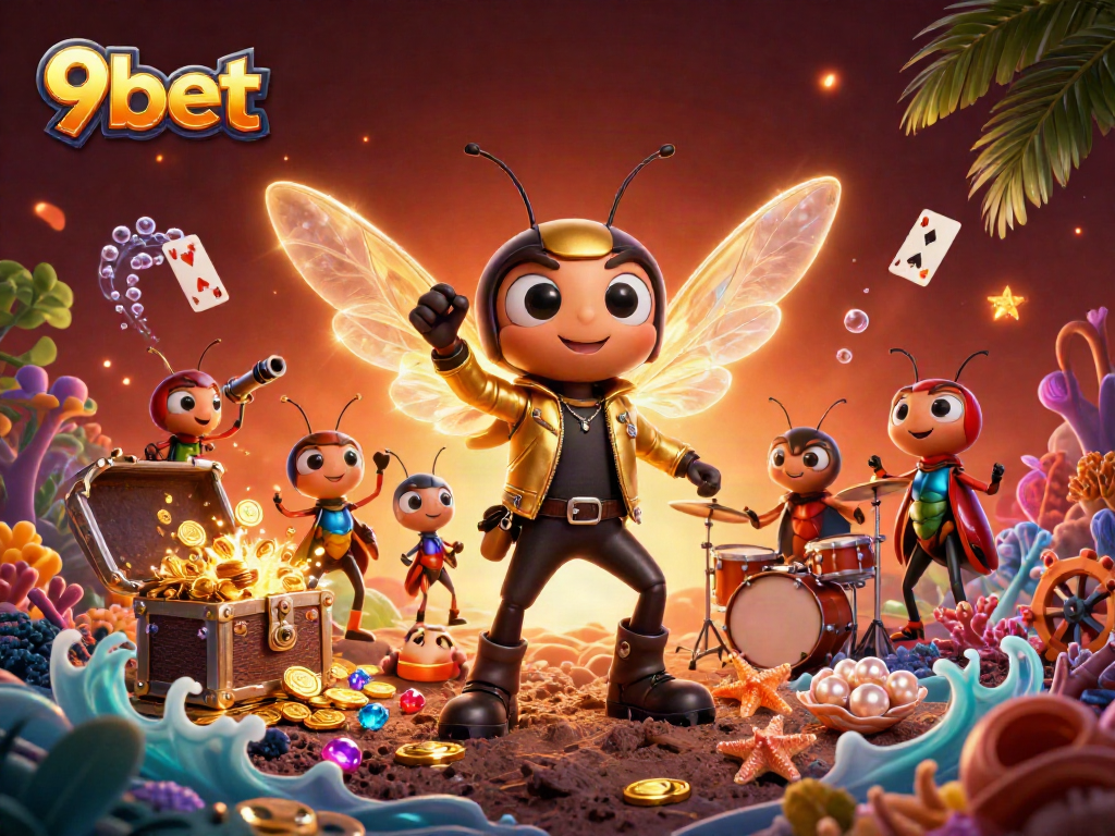 Experience thrilling gameplay at 9bet with dynamic visuals of vibrant casino elements.