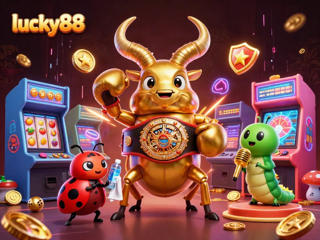 Engage in thrilling lucky88 casino games with colorful arcade visuals and dynamic characters