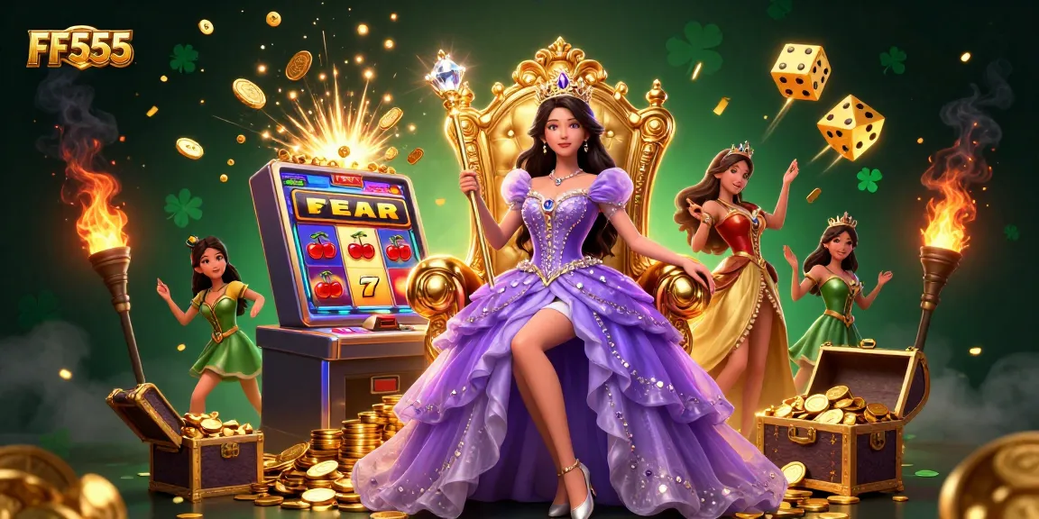 Play and win big at FF555 with vibrant slot machines and exciting gameplay elements.