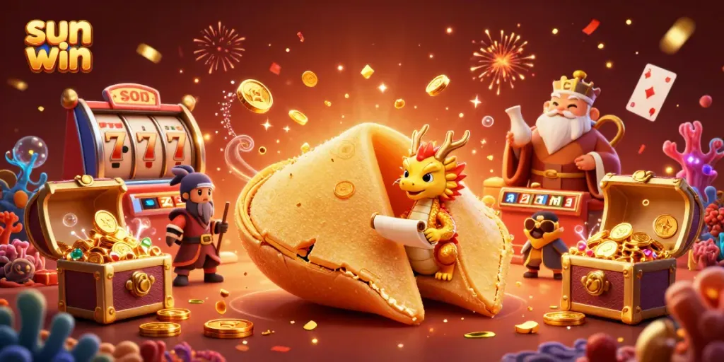 Experience the excitement of sun win with this vibrant 3D casino scene showcasing engaging game elements.