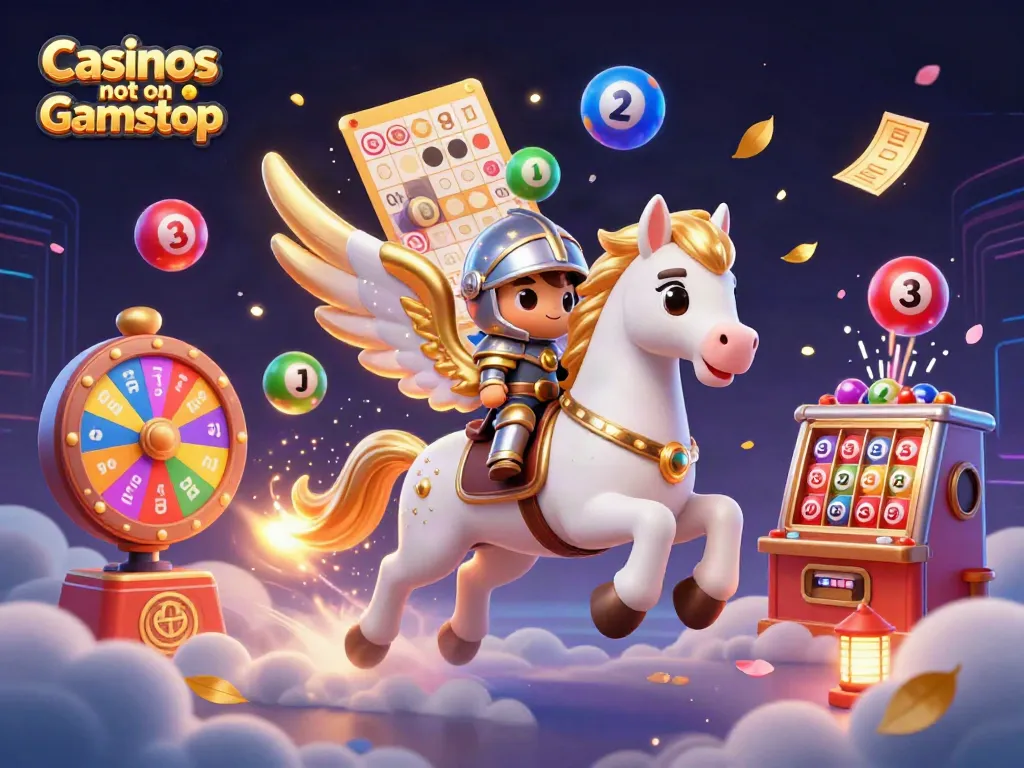 Experience thrill and excitement at Casinos not on Gamstop with dynamic gaming elements and dreamlike creatures.
