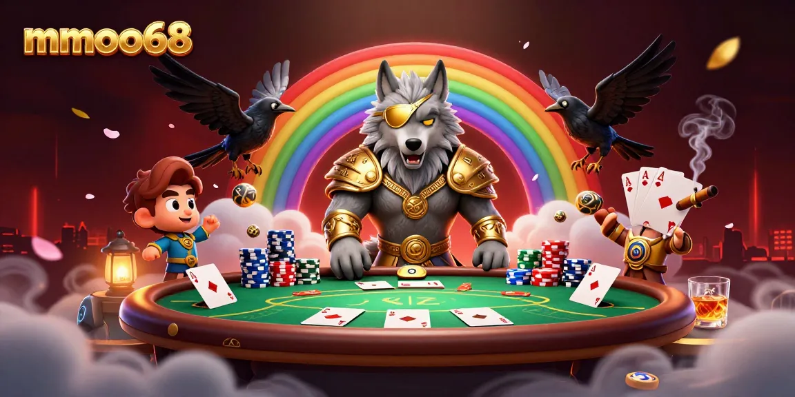 Join the action with mmoo68 as Odin and his ravens embrace epic casino adventures.