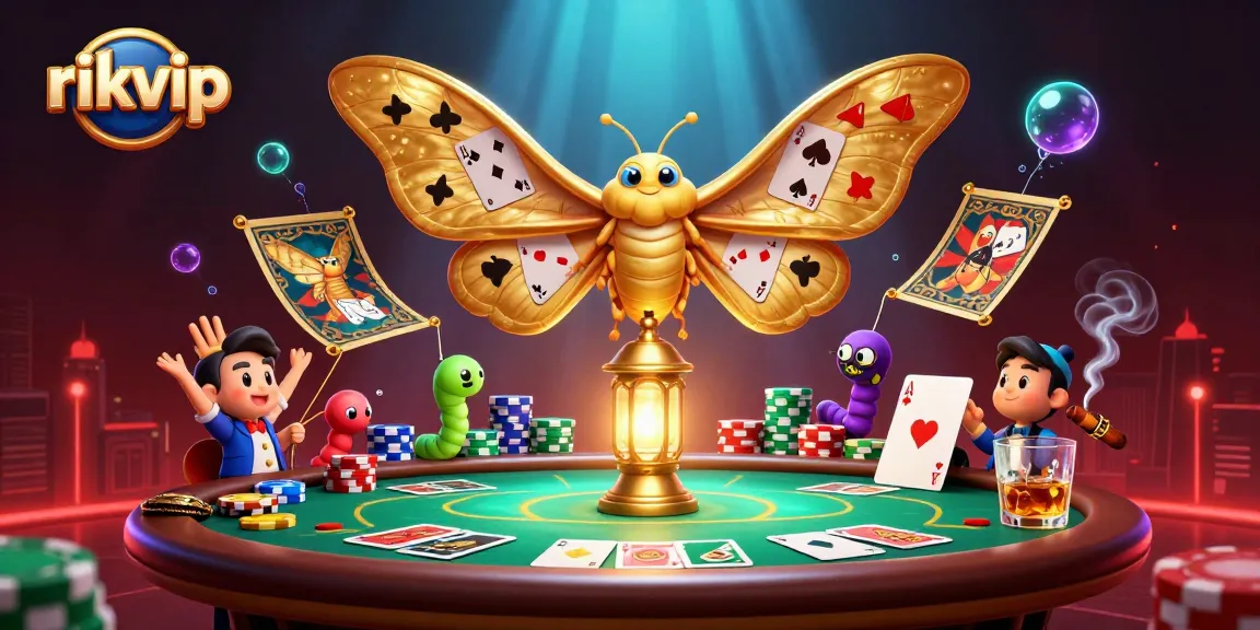 Experience thrilling gameplay at rikvip with a dazzling illustration showcasing its vibrant casino elements.